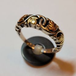 Pure Sterling Silver Ring Band Size 9.25 - New