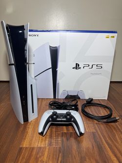 PS5 Slim Disc Edition with Box 1TB