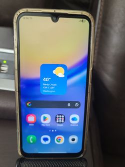 Samsung Galaxy A15 128gb Blue Unlocked For Any Carrier Fully Functional No Issues Comes With Phone Case