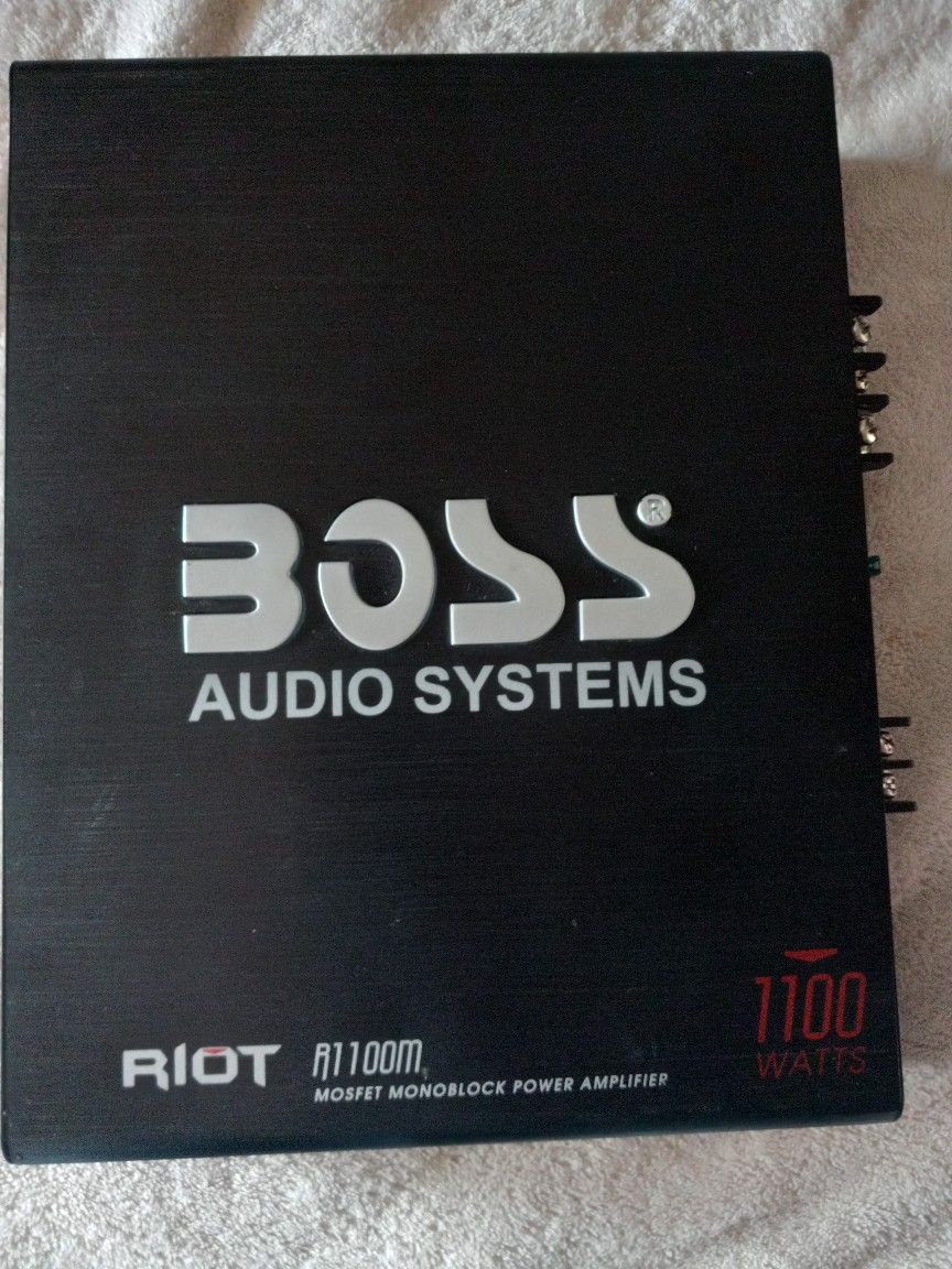 Boss Car Amplifier