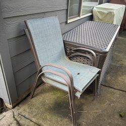 Free Outdoor Patio Chairs (Set of 2)