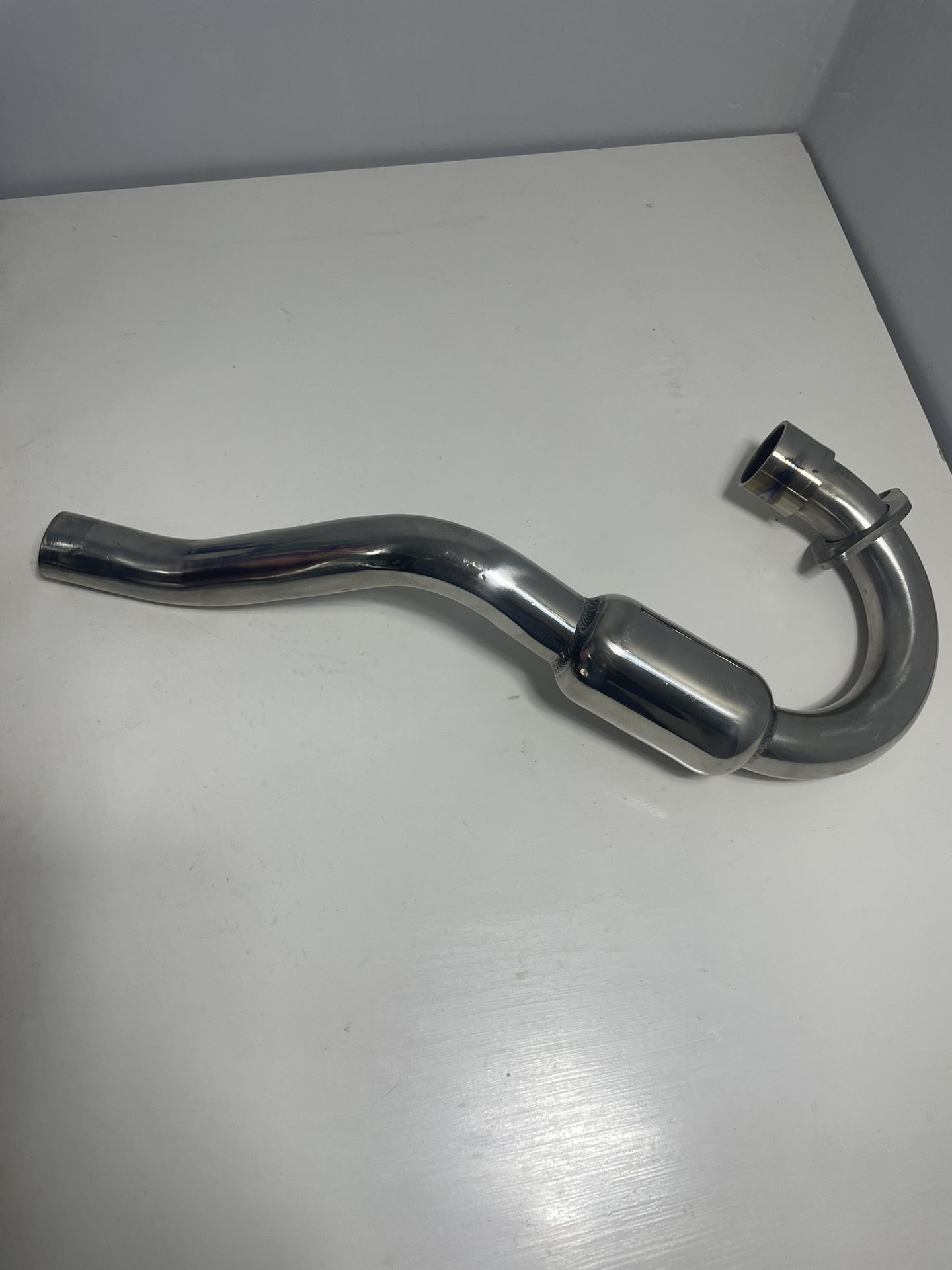 Motorcycle Exhaust Muffler Honda TTR230, CRF150, CRF230F Reflex Pipe Ex Stainless 1 1/4” Power Bomb