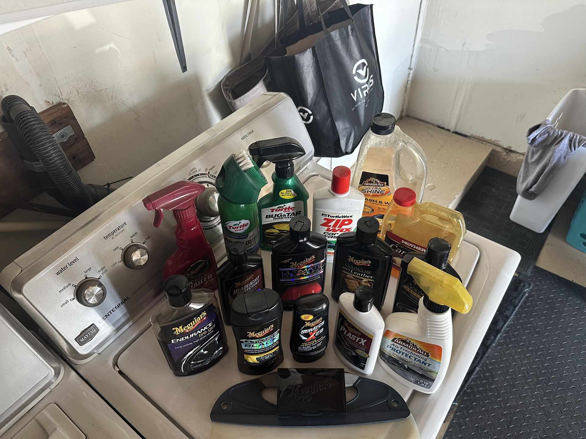 Assorted Car Detailing Products