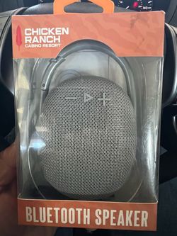 Chicken Ranch Bluetooth speakers (Red/Gray) $15 each