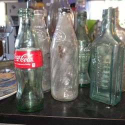 Old Collectible Bottles 