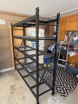 Husky 5 shelf storage shelving unit