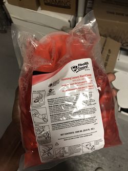 Foaming luxury hand soap