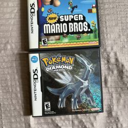Pokemon Diamond, New Super Marios Bros