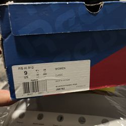 High top reeboks 1980’s Retro