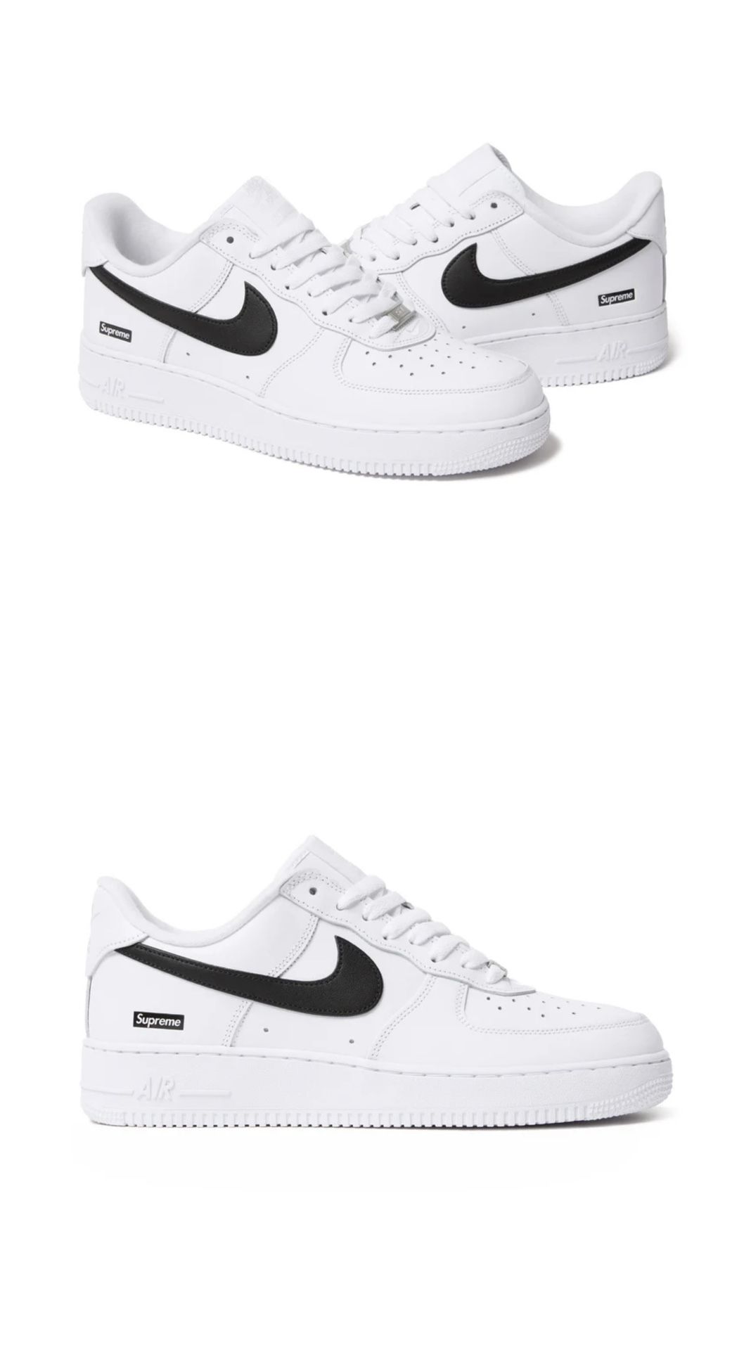 Supreme x Nike Air Force 1 Low