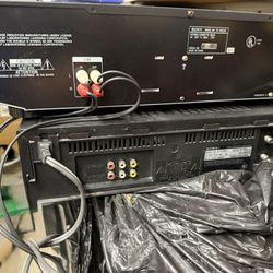Sony VHS And Cassette Player