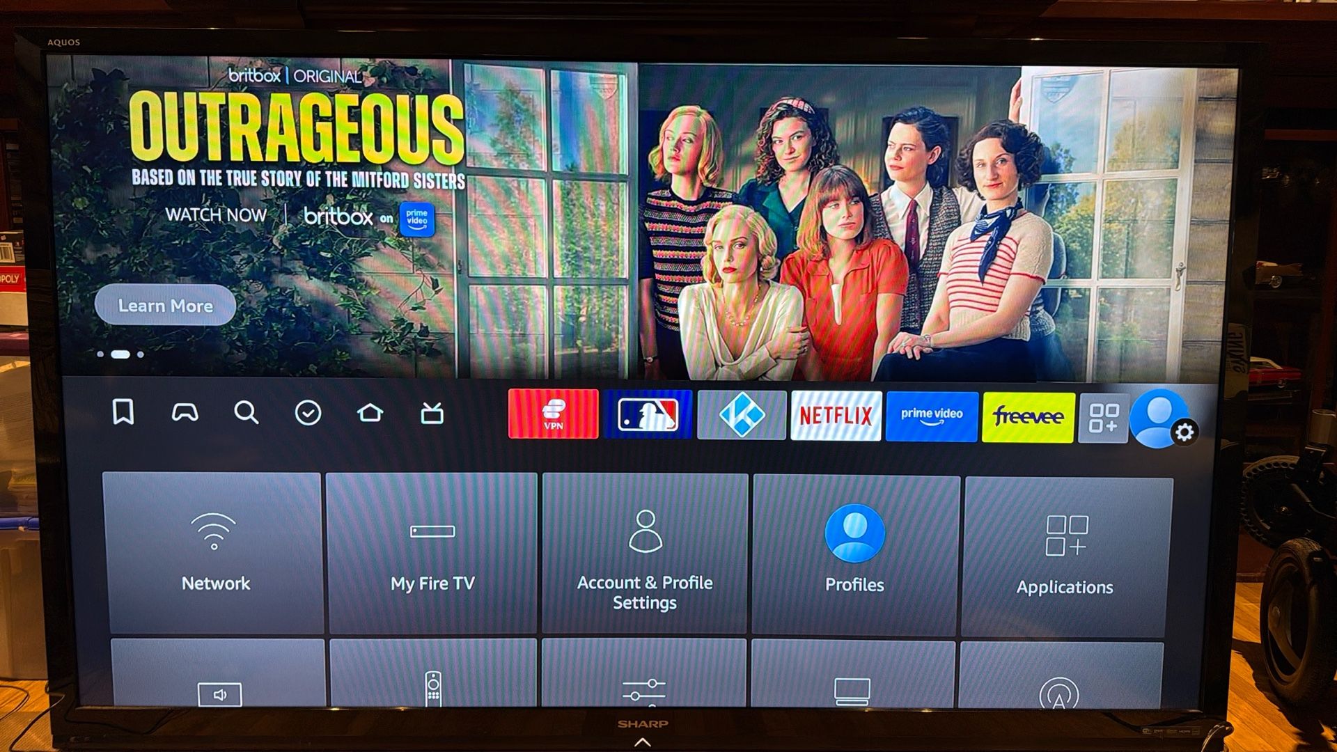 80” Sharp Aquos TV
