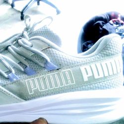 PUMA Ladies' Star Vital Refresh Sneaker Gray Size-10(MUST GO $10.00)