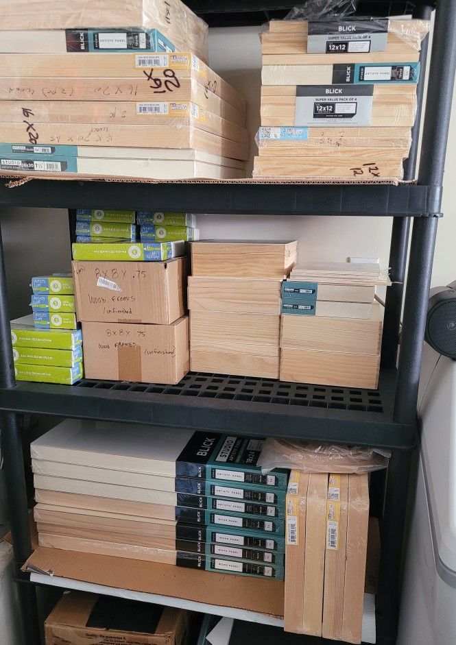 Complete Art Studio Supplies For Sale