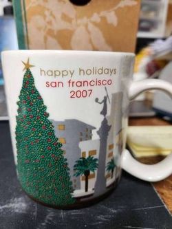 Starbucks 2007 San Francisco Holiday Mug~NEW in Box 