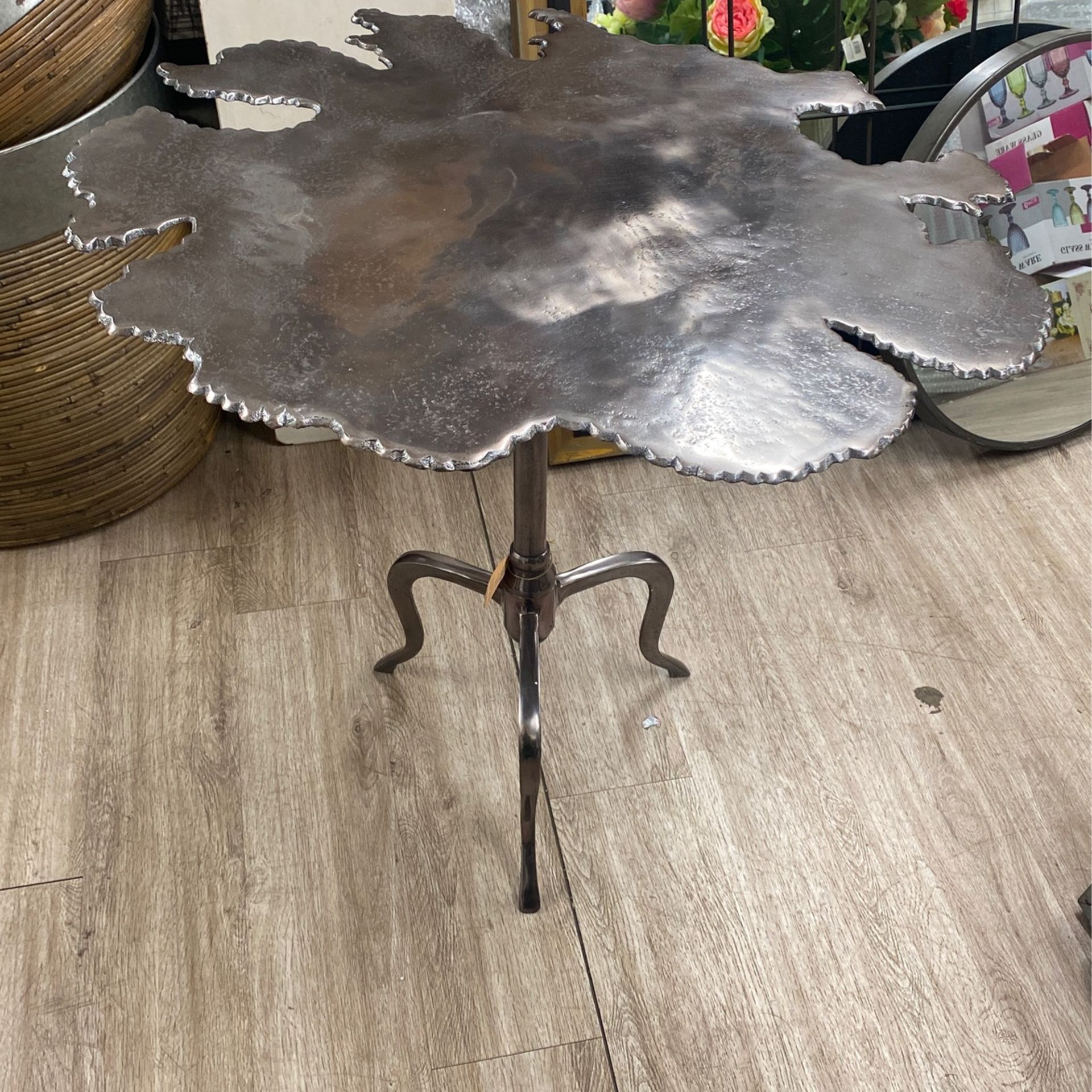 Metal Abstract Table
