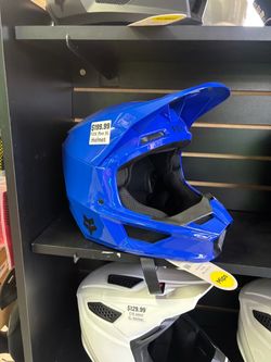 FOX Dirt Bike Motocross Helmet Blue XL MIPS - New