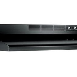 30” Black Ductless Range Hood by Broan NEW