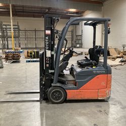 2019 Toyota Electric Forklift 