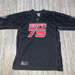 Black NFL NBA MLB vintage starter black ESPN football jersey (Size- Large) BRAND NEW- $25