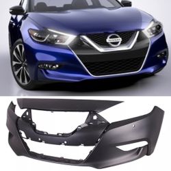 Front Bumper For Nissan Maxima 2016 Through 2018 
