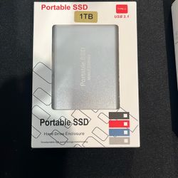1TB SSD External Hard Drive