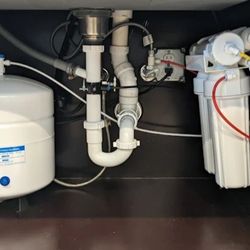 Westinghouse Progressive revolution series water filtration system with reverse imosis.