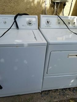 Washer and dryer good condition