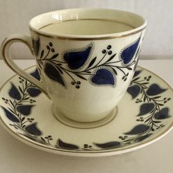 Royal Doulton Fine Bone China Demitasse Cup And Saucer