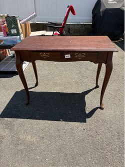 Wooden Desk with drawer