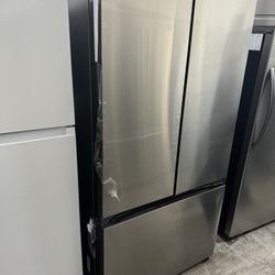 36 WIDE STAINLESS STEEL SAMSUNG BESPOKE FRENCH DOOR REFRIGERATOR 