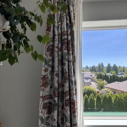 Room Darkening Curtains 95” X 52” 2 Panels
