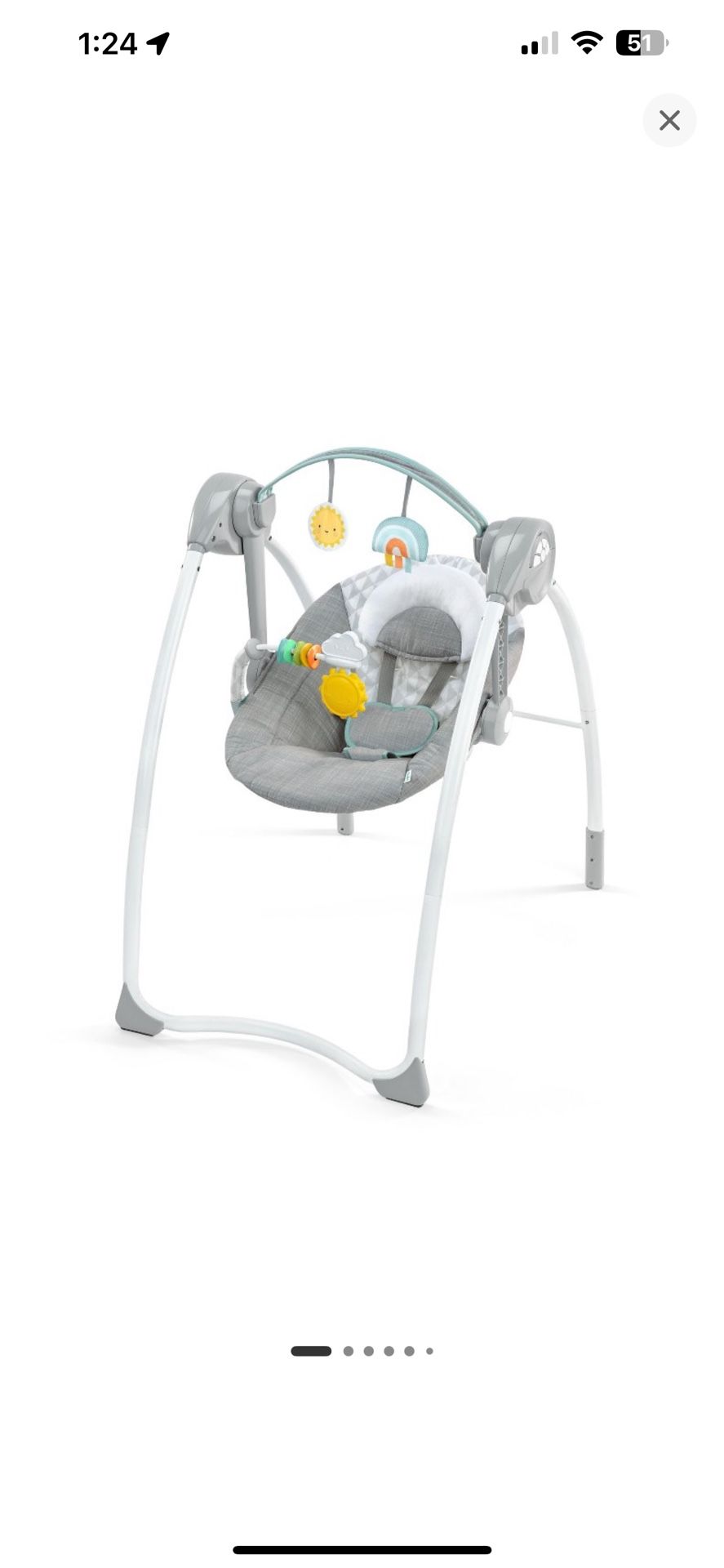 Ingenuity baby swing