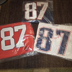 Rob Gronkowski New England Patriots 3XL Jerseys