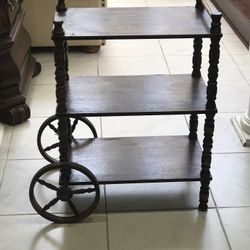 Sofa King Comfortable Antique Breakfast Cart For Sale! Free Local Delivery 🚚 