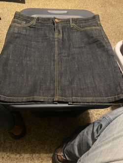 Gap   Blue Denim Jean Skirt Size 10