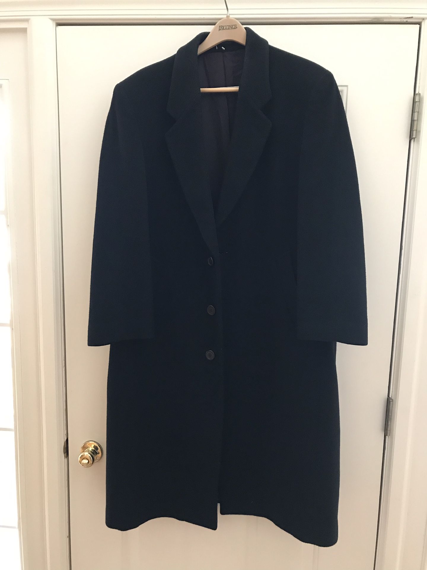 Men’s wool long coat