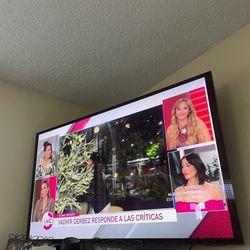 Samsung Smart Tv Parts Only 1/2 Of It Turns On 60”