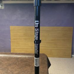 On-Stage Mic Stand – Weighted Base, Adjustable Height