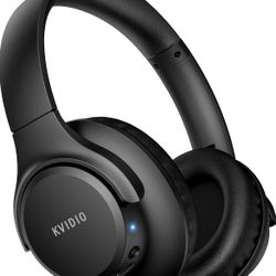 Black KVIDIO Wireless Headphones