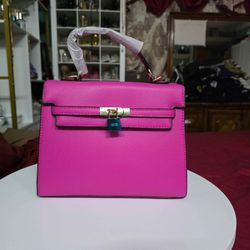 Hot pink purse