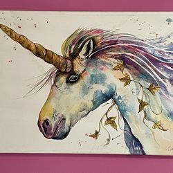 Unicorn Canvas Print