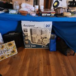 20" BOX FAN