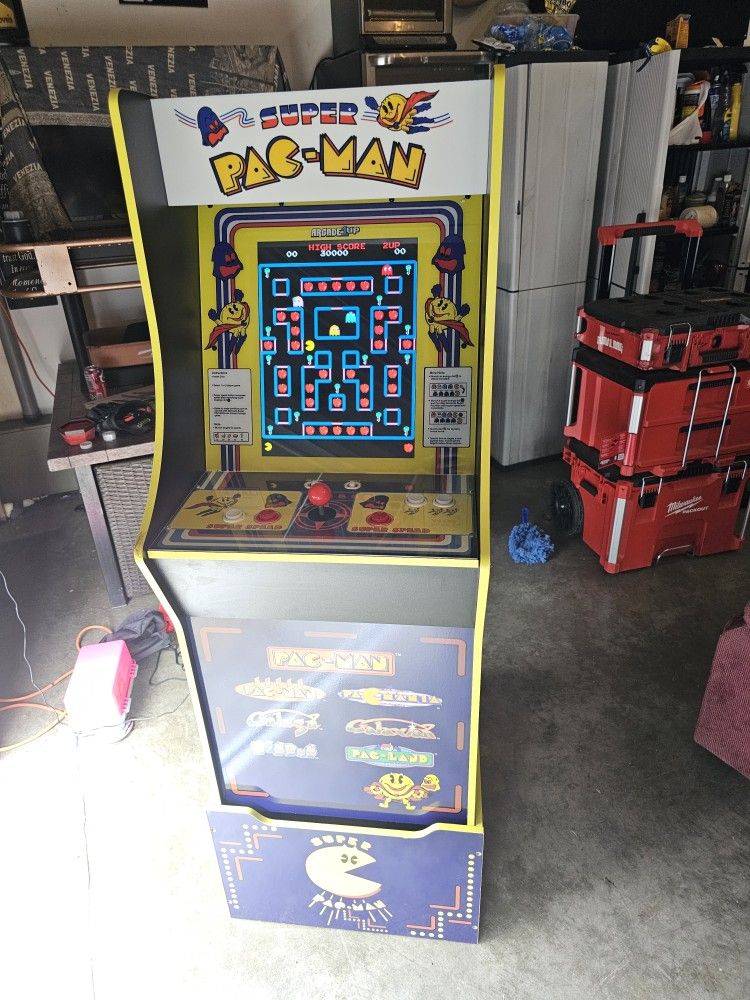 Pacman Arcade Style Gaming System