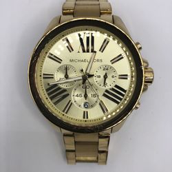 Michael Kors Gold Tone Unisex MK5711 Chronograph Watch