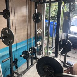 Smith Machine & Weights 