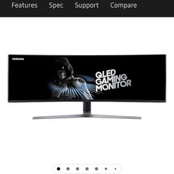 Samsung 49” QLED Monitor - c49hg90dmn