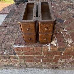 Antique Sewing Machine Drawers
