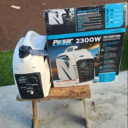 Pulsar 2,300 Watts Gas-Powered Portable Inverter Generator