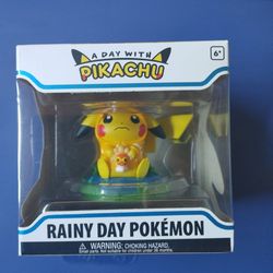 A Day With Pikachu Rainy Day Pokemon Funko